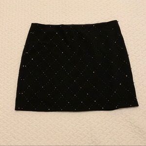 Club Monaco black mini skirt